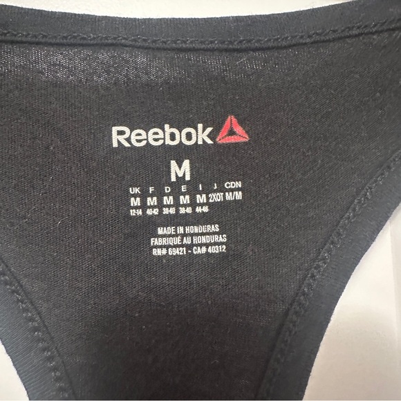 Reebok CrossFit black Workout Tank top Size Medium Women’s - Picture 5 of 7